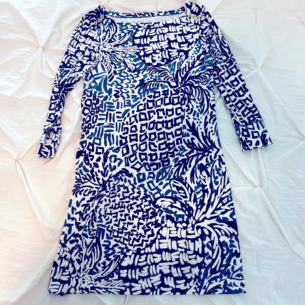 **Lilly Pulitzer Dress - Home Slice Print - Size Small - Used Condition**